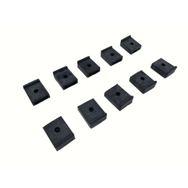KIT 8 GOMMINI DI PROTEZIONE PER ASTE TELAIO CAPOTE AUTOBIANCHI BIANCHINA TRASFORMABILE