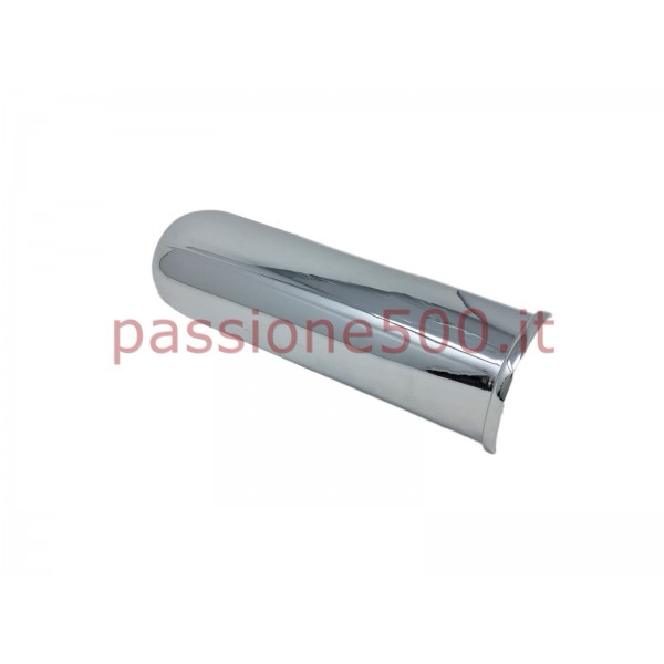 CHROMED LEFT TIP END FOR REAR BUMPER AUTOBIANCHI BIANCHINA CABRIO & SPECIAL