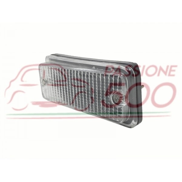 RIGHT COMPLETE FRONT LAMP - WHITE - FIAT 126