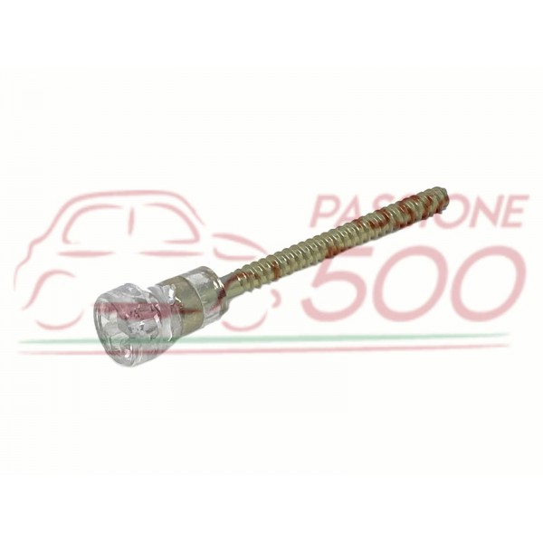 WHITE FIXING SCREW FOR FRONT AND REAR LAMP FIAT 126