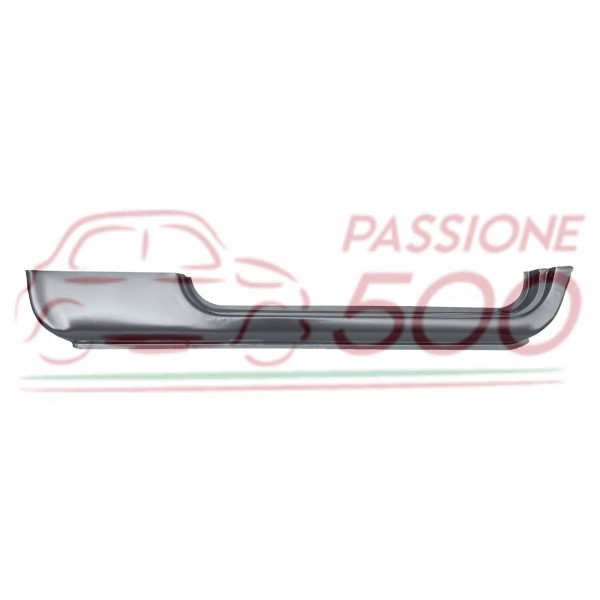RIGHT EXTERNAL DOOR SILL FOR FIAT 600 D - from 1964 to 1970
