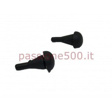 KIT OF 2 BUMPERS PIN FOR FRONT BONNET FIAT 500
