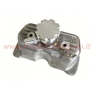 COPERCHIO PUNTERIE IN ALLUMINIO ABARTH CON TAPPO A VITE FIAT 500 D F L R