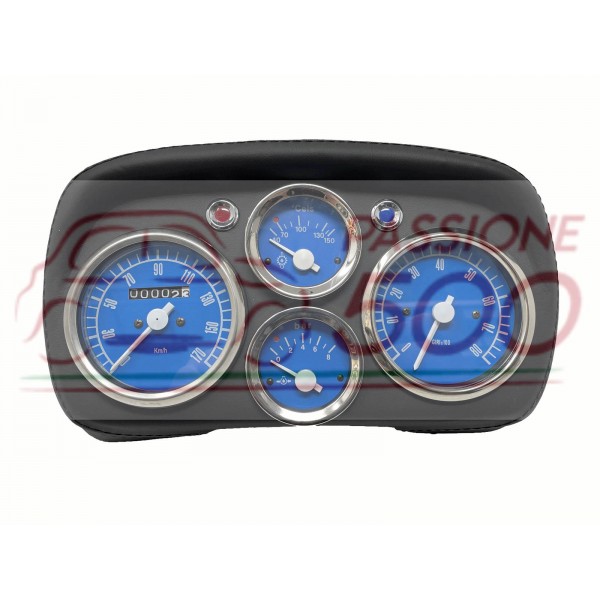 SPORTIVE DASHBOARD SPEEDOMETER - BLUE BACKGROUND GAUGES - FIAT 500 L