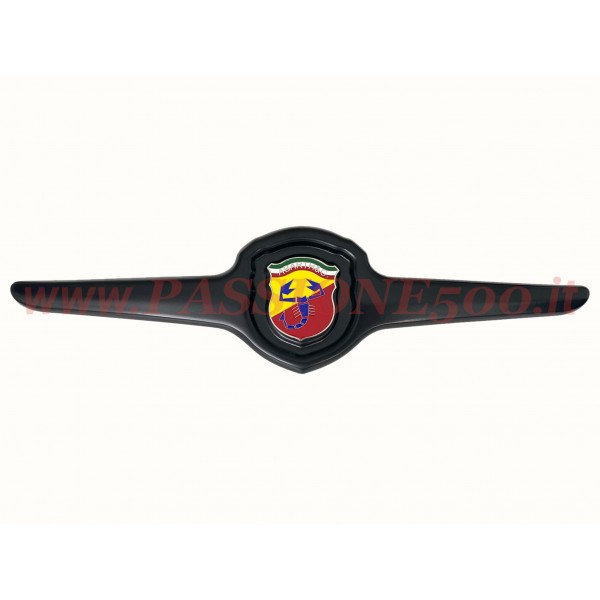 FREGIO ANTERIORE ABARTH IN METALLO - NERO FINITURA OPACA - FIAT 500 L R