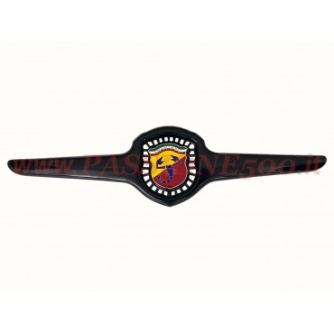 FREGIO ANTERIORE ABARTH IN METALLO - NERO FINITURA LUCIDA - FIAT 500 D F