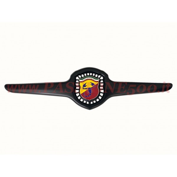 FREGIO ANTERIORE ABARTH IN METALLO - NERO FINITURA OPACA - FIAT 500 D F