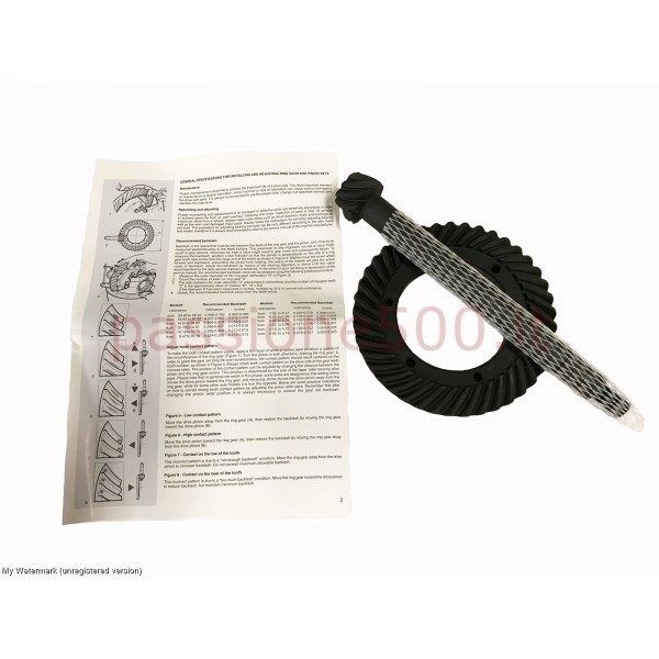 COPPIA CONICA RAPPORTO 8/41 FIAT 500 F L GIARDINIERA