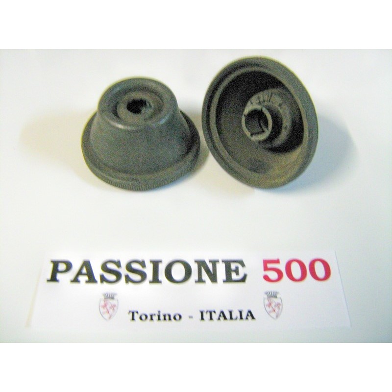 COUPLE OF COMPLETE AXLE BOOT diameter 17 mm - GEARBOX SIDE - FIAT 500 N D 