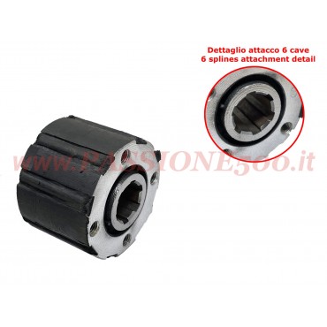 GIUNTO ELASTICO SEMIASSI 6 CAVE FIAT 500 N D