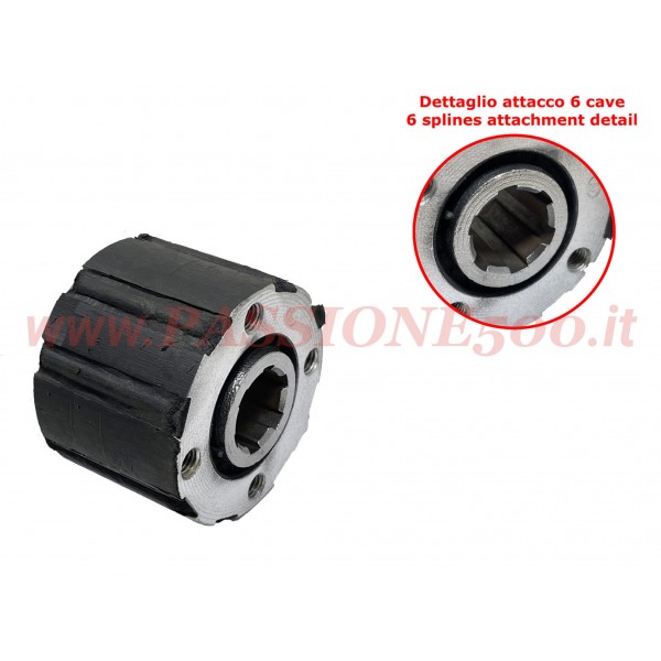 GIUNTO ELASTICO SEMIASSI 6 CAVE FIAT 500 N D