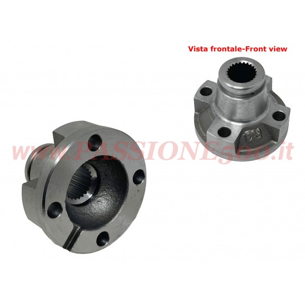 MANICOTTO SEMIASSI - 4 fori - 17 mm FIAT 500 N D