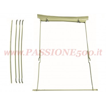 TELAIO CAPOTE TIPO LUNGA - FIAT 500 N e D - aste incluse