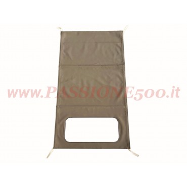 TELO MARRONE PER CAPOTE LUNGA FIAT 500 N D