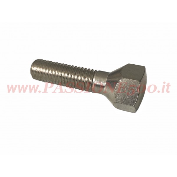 WHEEL RIM CONICAL BOLT WITH INCREASED LENGHT - HIGH QUALITY - FIAT 500 / 126