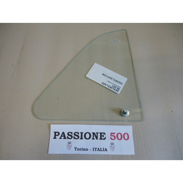 VENT WINDOW GLASS WITH PIN RIGHT FIAT 500 L R