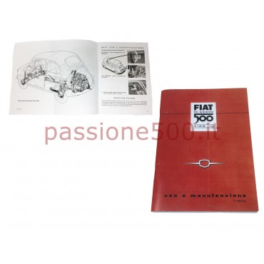 LIBRETTO USO E MANUTENZIONE FIAT 500 N (copia)