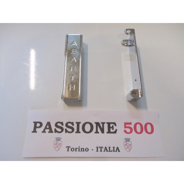 STAFFE ALZACOFANO POSTERIORE ABARTH CROMATA FIAT 500 