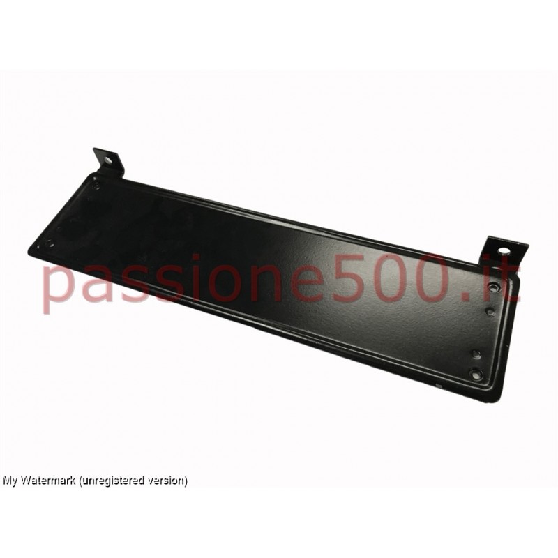 METALLIC LICENSE PLATE FRONT SUPPORT FOR FRONT BUMPER FIAT 500