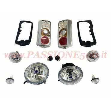 KIT FANALERIA SPORTIVO H4 / LED FIAT 500 F L R