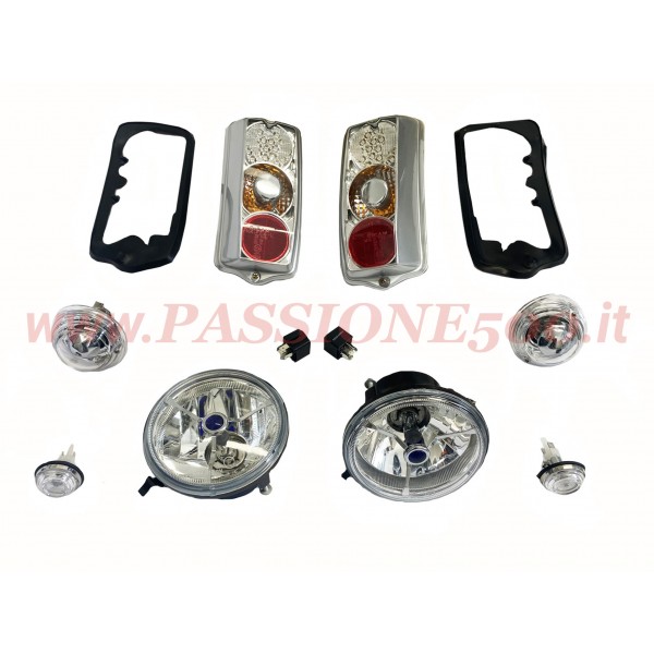 KIT FANALERIA SPORTIVO H4 / LED FIAT 500 F L R