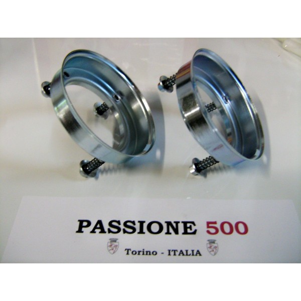 COUPLE OF REAR SUPPORT OF HEADLAMPS FIAT 500 N D