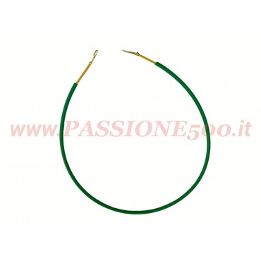 CAVO DI ALIMENTAZIONE CON GUAINA VERDE PER FANALE TARGA FIAT 500 