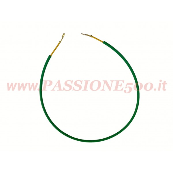 CAVO DI ALIMENTAZIONE CON GUAINA VERDE PER FANALE TARGA FIAT 500 