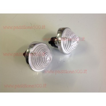 COUPLE OF COMPLETE FRONT LAMPS FIAT 500 N D
