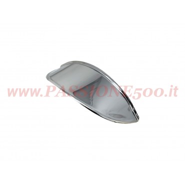 SPORTIVE EXTENSION FOR CHROMED FRAME OF HEADLAMPS FIAT 500 