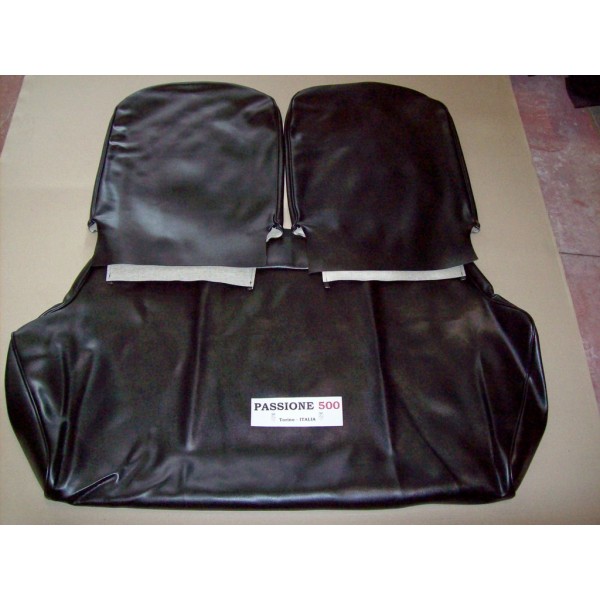 COMPLETE BLACK SEAT COVERS FIAT 500 R
