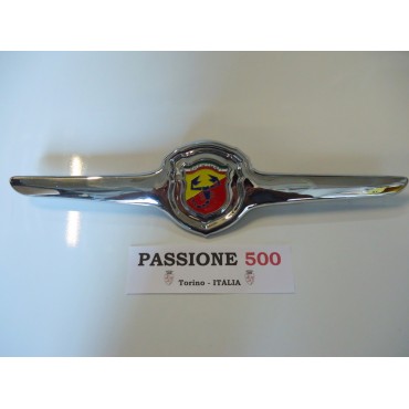 FREGIO ANTERIORE ABARTH IN METALLO CROMATO FIAT 500 L R 