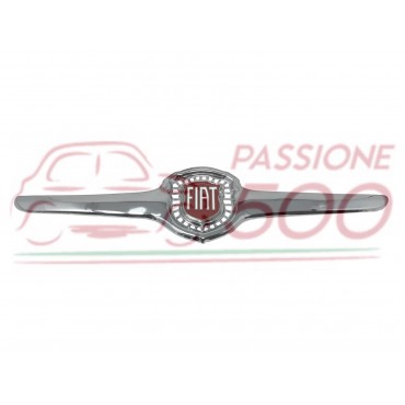 FREGIO ANTERIORE IN METALLO CROMATO FIAT 500