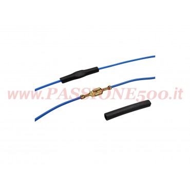 TUBETTO IN GUAINA ISOLANTE PER TERMINALE CABLAGGIO ELETTRICO - TIPO PIATTO - FIAT 500 F L R