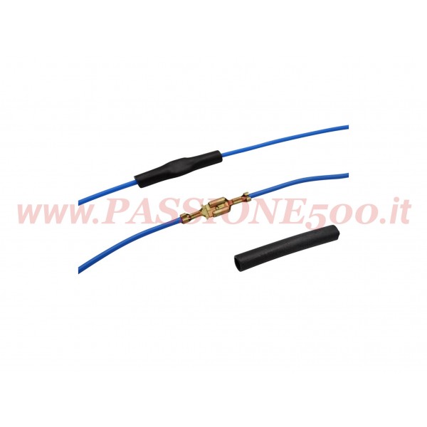 TUBETTO IN GUAINA ISOLANTE PER TERMINALE CABLAGGIO ELETTRICO - TIPO PIATTO - FIAT 500 F L R