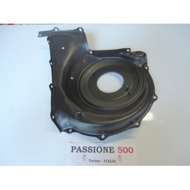 CARTER VENTOLA ARIA - LATO DISTRIBUZIONE - PER ALTERNATORE FIAT 500 / 126