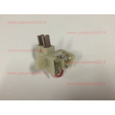 SUPPORTO CON SPAZZOLE PER ALTERNATORE MARELLI CON REGOLATORE ESTERNO FIAT 500 / 126