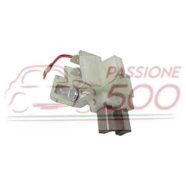 SUPPORTO CON SPAZZOLE PER ALTERNATORE MARELLI SENZA REGOLATORE FIAT 500 / 126