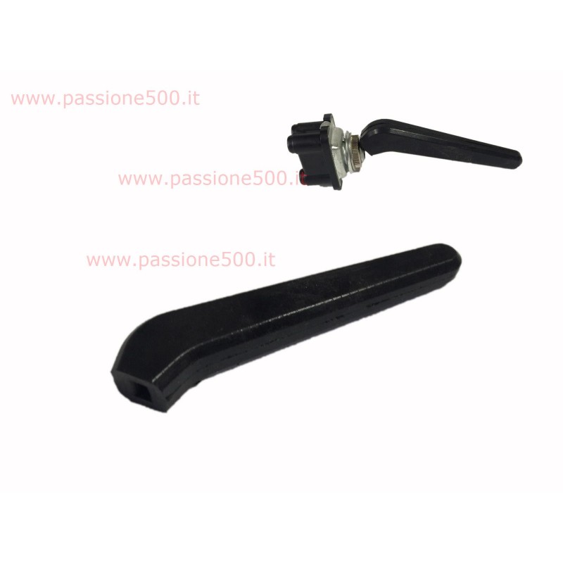 BLACK PLASTIC EXTENSION FOR DASHBOARD SWITCH FIAT 500 