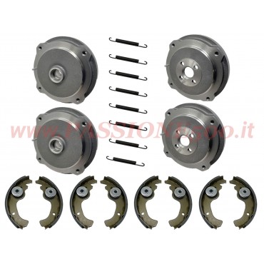 KIT IMPIANTO FRENI / Ricambi Attrito / FIAT 500 FIAT 500 N D F L R