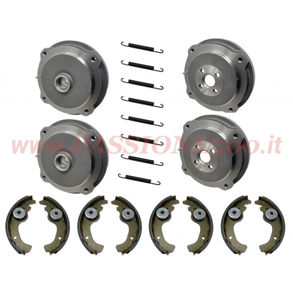 KIT IMPIANTO FRENI / Ricambi Attrito / FIAT 500 FIAT 500 N D F L R