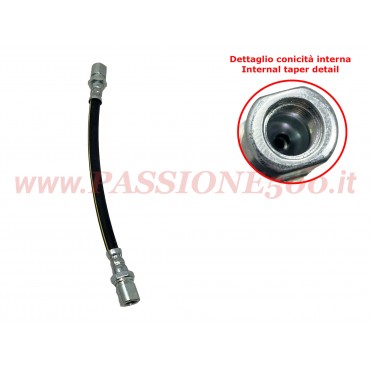 TUBO FRENO POSTERIORE FLESSIBILE FIAT 500 F (da telaio 1799302) - L  - R - GIARDINIERA (da telaio 299234)
