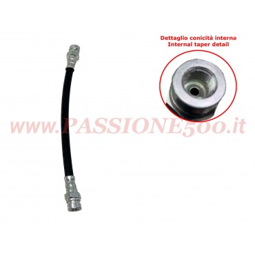 TUBO FRENO POSTERIORE FLESSIBILE FIAT 500 FIAT 500 N - D - F (fino a telaio 1799301) - GIARDINIERA (fino a telaio 299233)