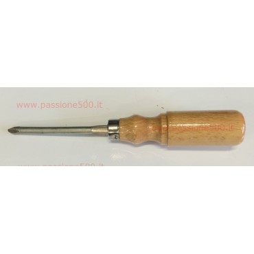 TOOLS BOX SCREWDRIVER WITH WOODEN HANDLE FIAT 500 