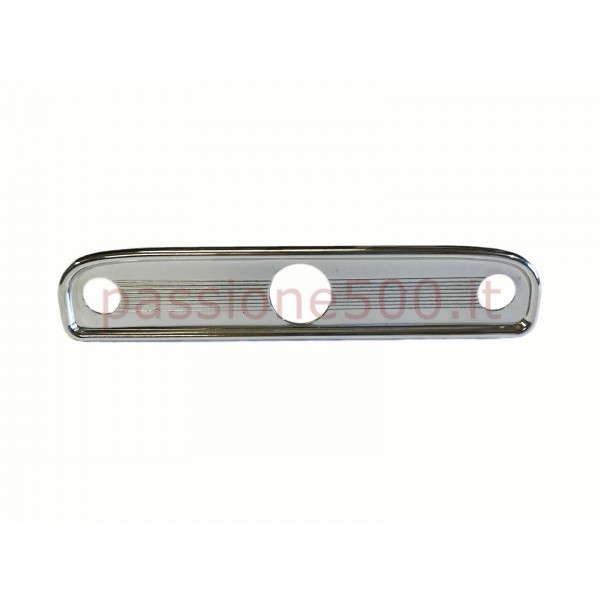 CHROMED PLATE FOR DASHBOARD FIAT 500 N D and GIARD D base