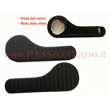 COPPIA TASCHE PREDISPOSTE PER CONTENIMENTO CASSE STEREO IN SCAY NERO FIAT 500 L