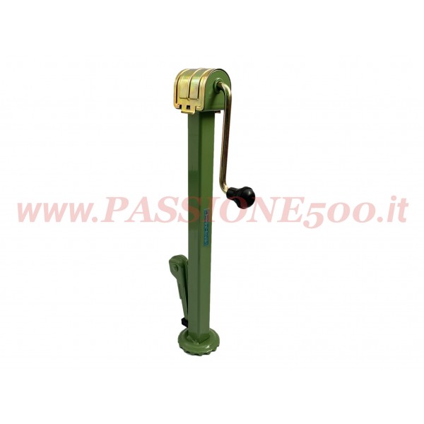 CRICK SOLLEVATORE COMPLETO colore VERDE FIAT 500 D - F (fino a 1966)