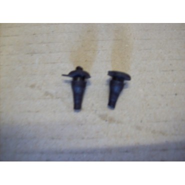 COUPLE OF PIN FOR CAR IDENTIFICATION PLATE FIXING FIAT 500 