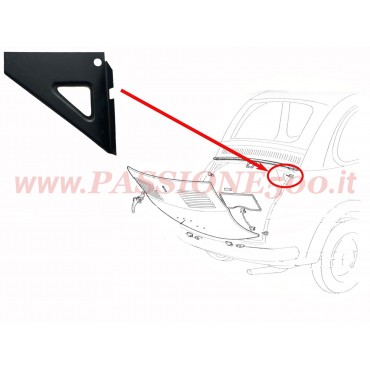 RIGHT REINFORCEMENT BRACKET FOR REAR ENGINE COMPARTMENT FIAT 500 N D 