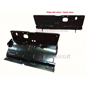 PEDALS PANEL WITH LEAFSPRING AND FRONT WHEEL ARC ATTACHMENT FOR FIAT 500 R